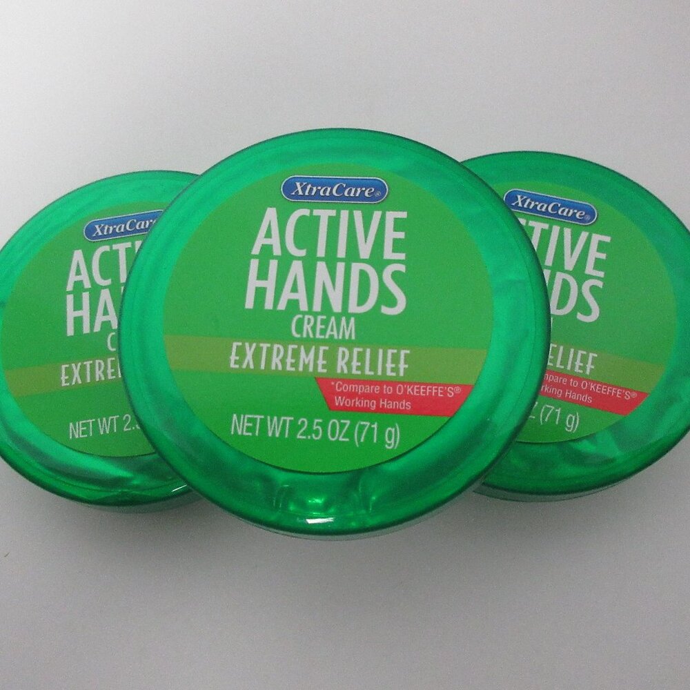 XTRACARE Active Hands Hand Cream For Extremely Dry Skin And Crack Hands X3